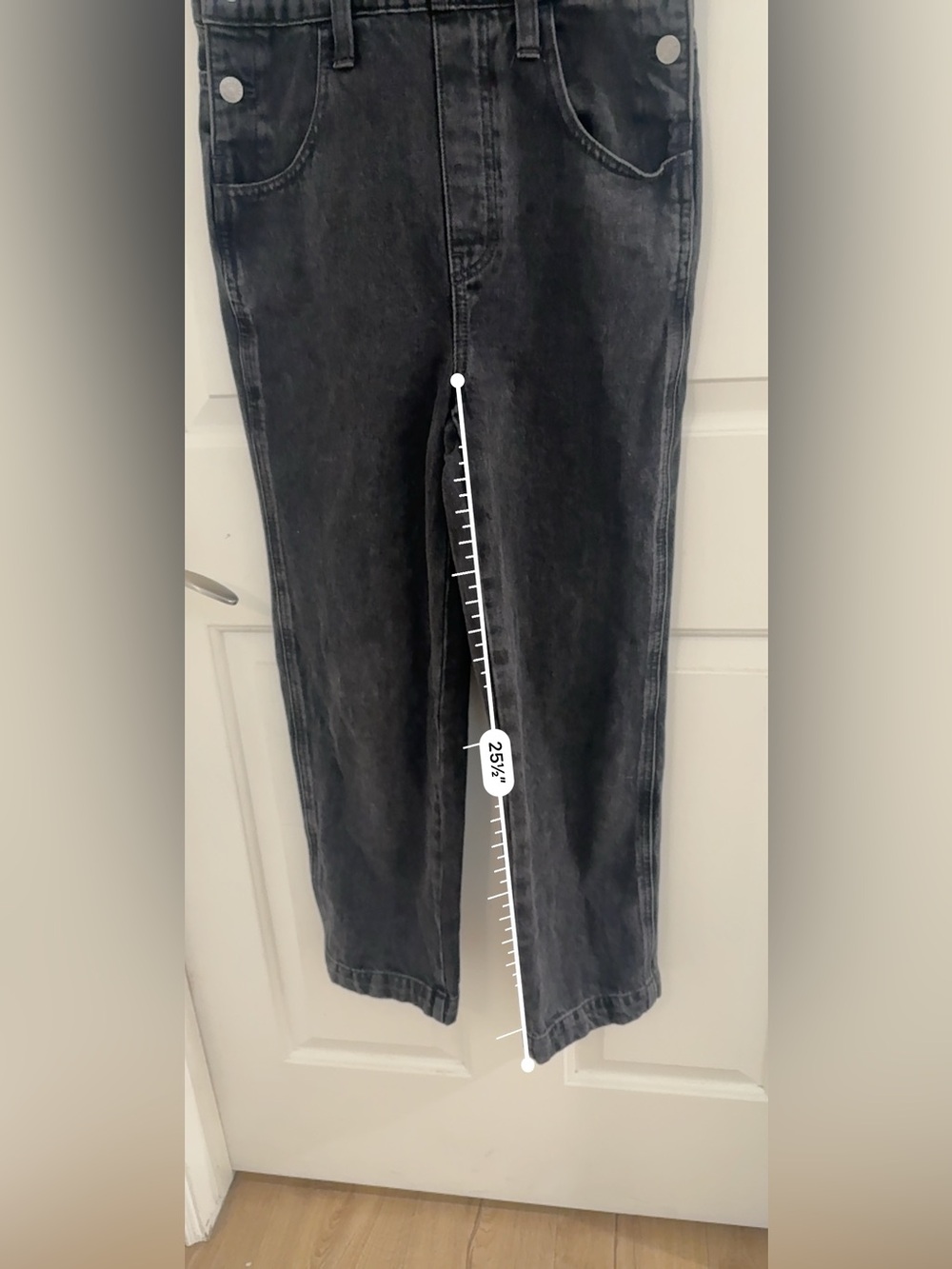 Madewell Straight Leg Black Workwear Overalls - Picture 10 of 12